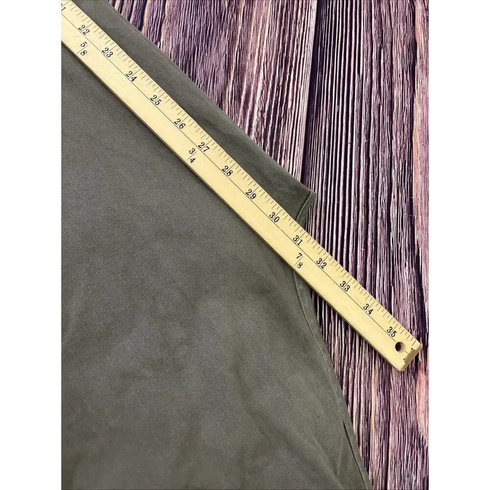 Cove Chino Green Elastic Waist Tapered Leg Pants Mens 30x32 (Actual 30x31)